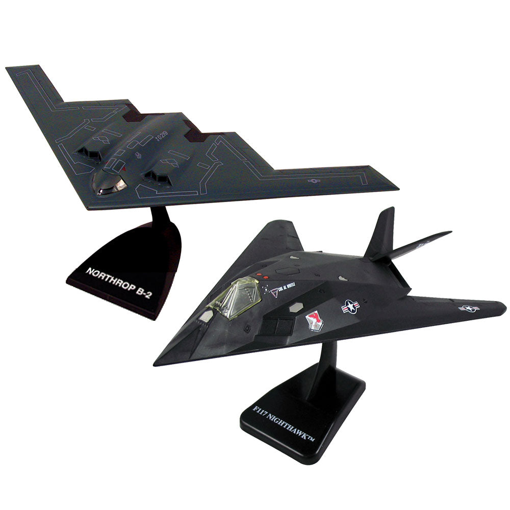 InAir E-Z Build Model Kit - B-2 Stealth Bomber & F-117 Nighthawk – MightyToy